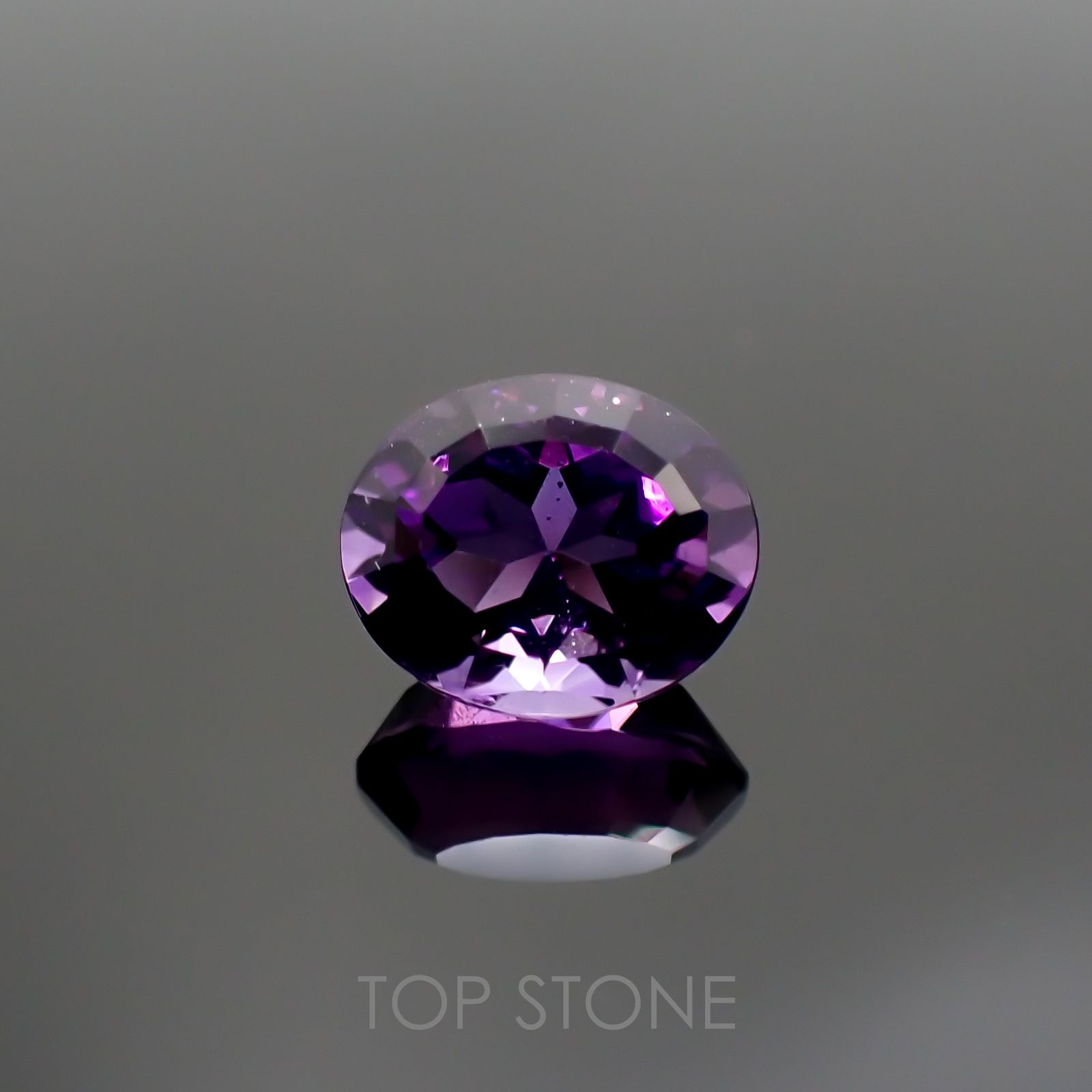 カラーシフトアメジスト(宝石名アメシスト)ブラジル/ウルグアイ産 3.77ct 識別済[220113959]10.7x8.7mm前後