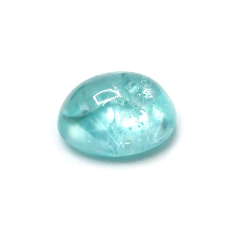 パライバトルマリン ブラジル・キントス鉱山産 1.14ct[210410359]7×5.9mm前後
