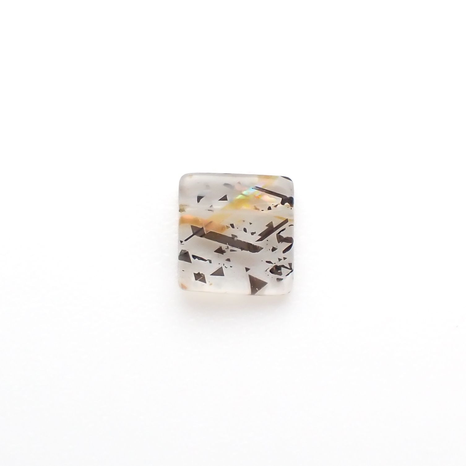 レインボーラティスサンストーン オーストラリア産 0.29ct[230321089]4.5x4.3mm前後