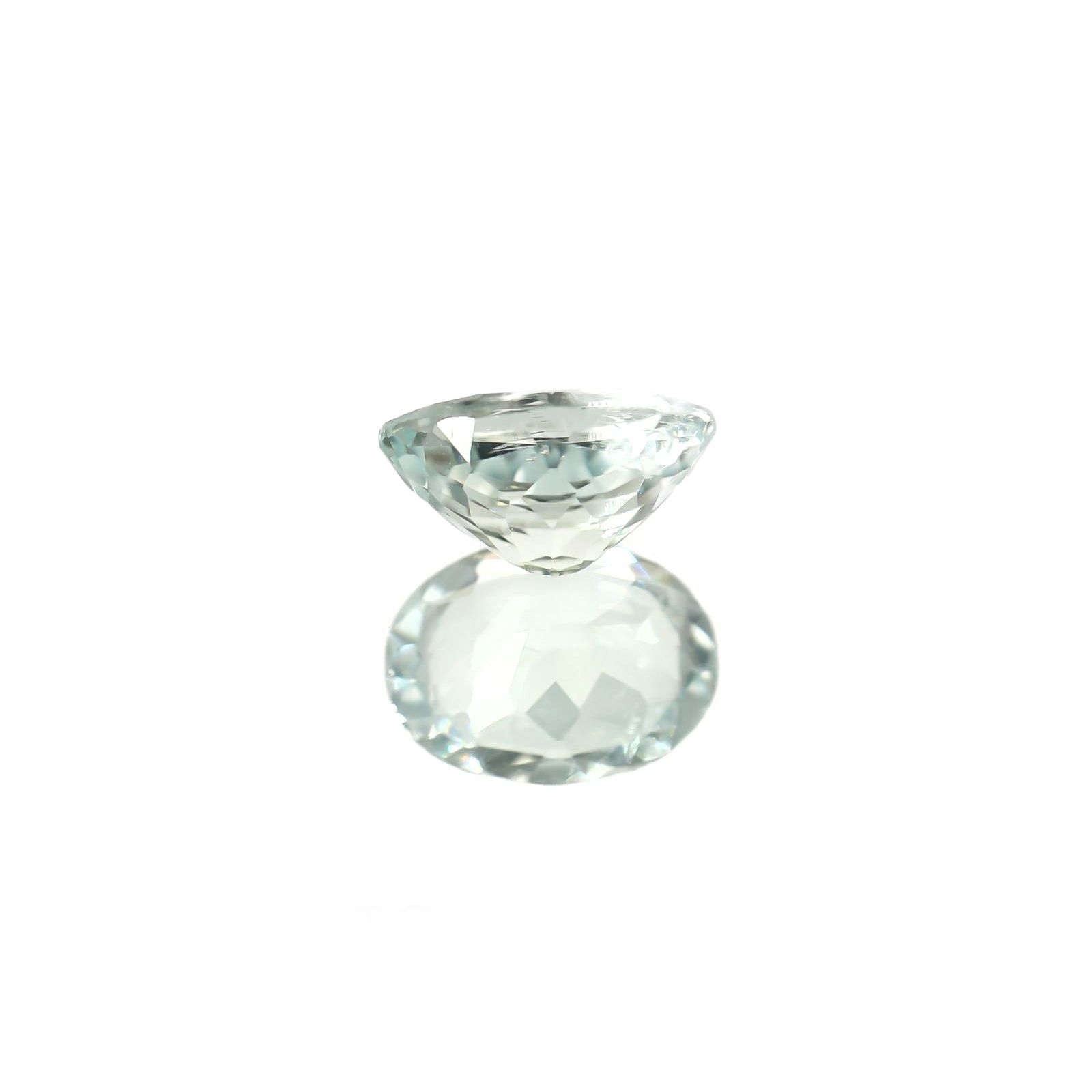 モンテブラサイト(宝石名モンテブラサイト)マダガスカル産 識別済 0.94ct / 7.4x5.5mm前後 [230120291]