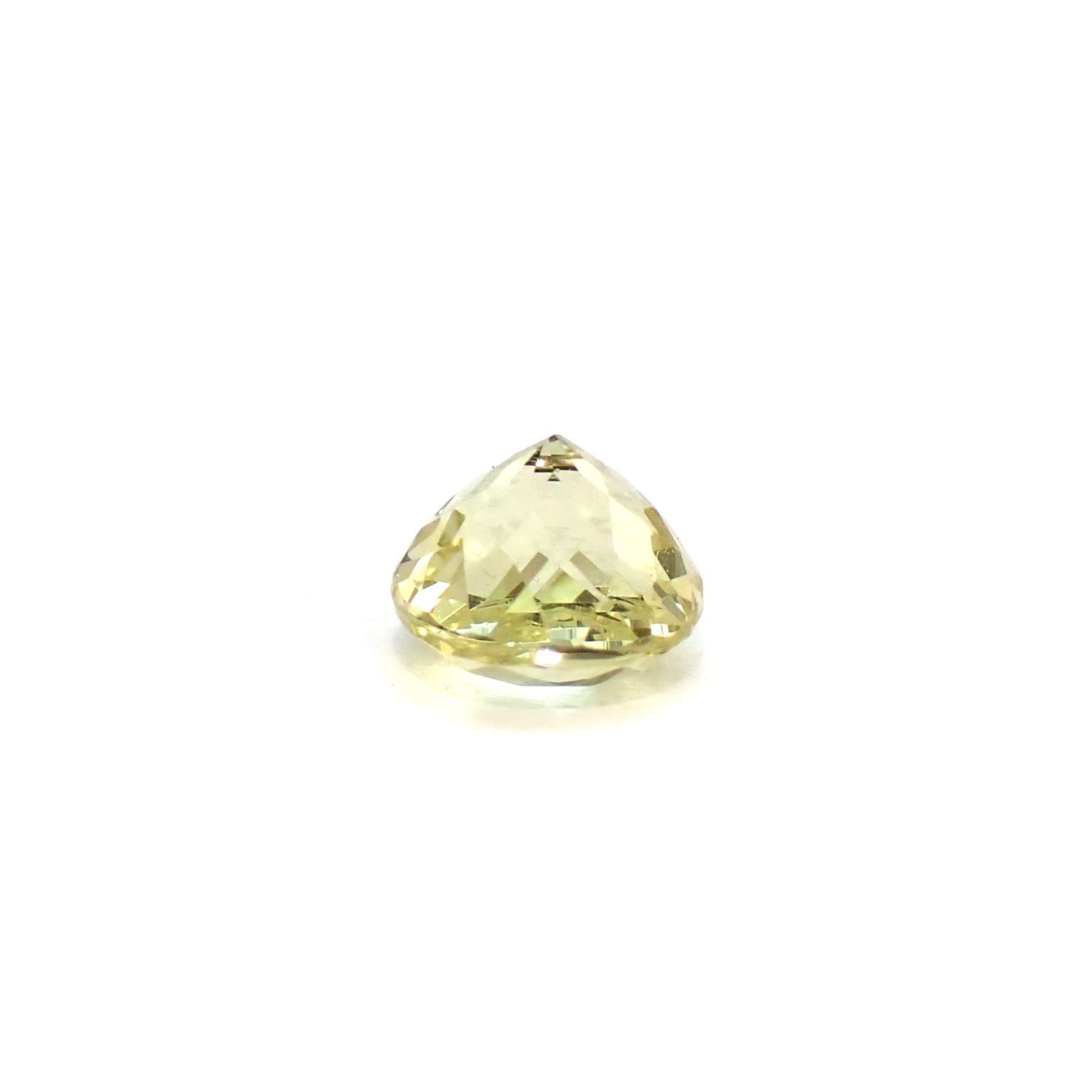 イエローアパタイト メキシコ産 0.57ct / 4.8x4.7mm前後 [260632467]