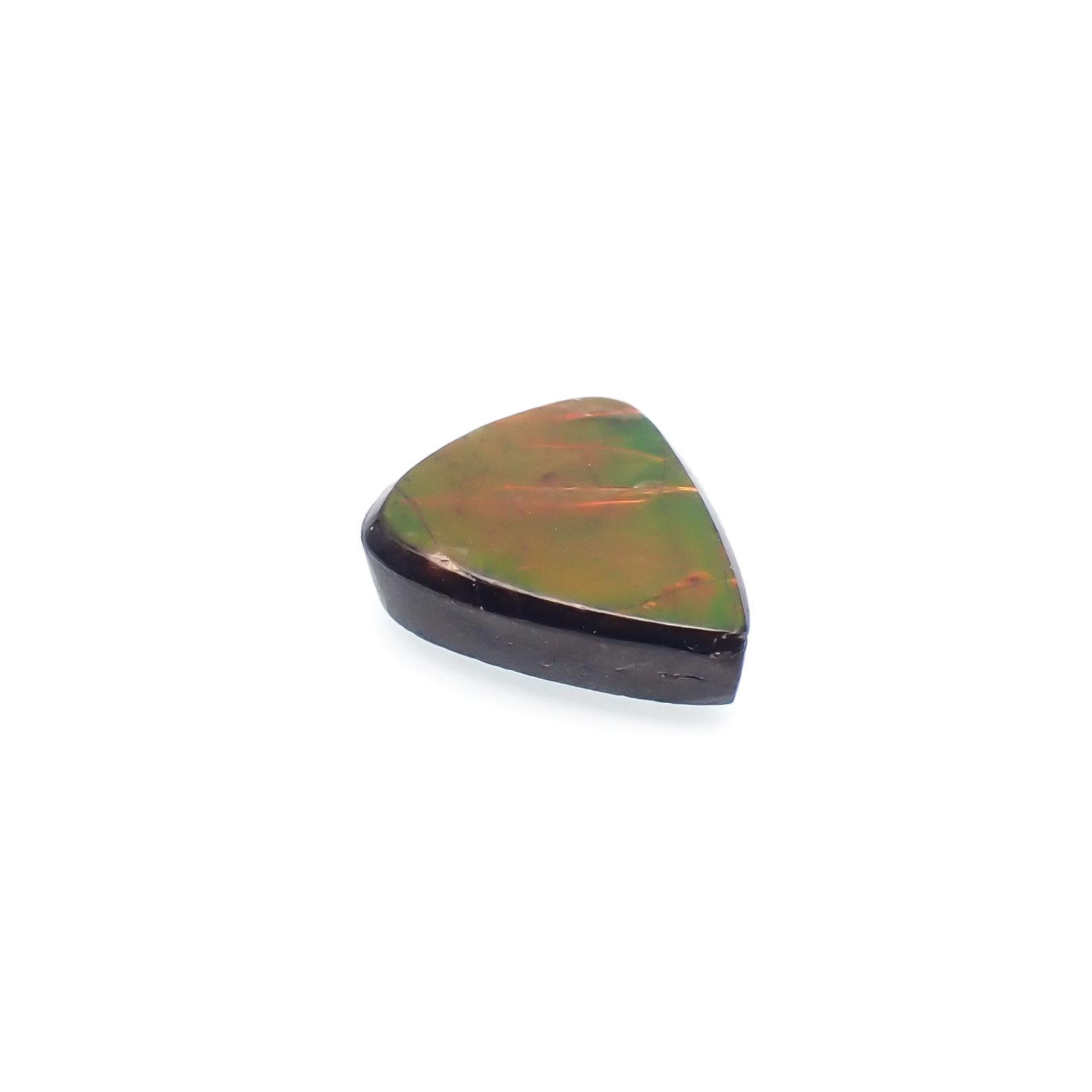 アンモライト トリプレット カナダ産 3.35ct[230823104]11.6x10.3mm前後