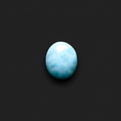 ラリマー(宝石名ブルー・ペクトライト)ドミニカ共和国産 3.94ct 識別済[231225265]10.9x8.9mm前後