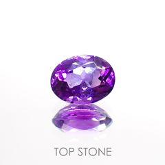 カラーシフトアメジスト(宝石名アメシスト)ブラジル/ウルグアイ産 1.30ct 識別済[220113977]8x6.2mm前後