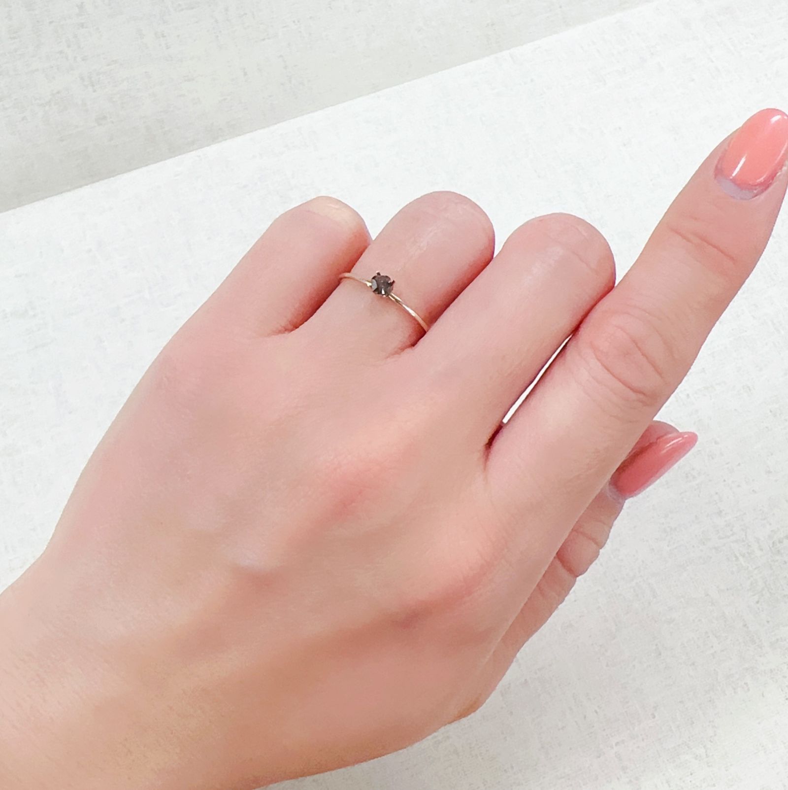 ブルーティント アキシナイト パキスタン産 0.17ct[230321062]3x3mm前後