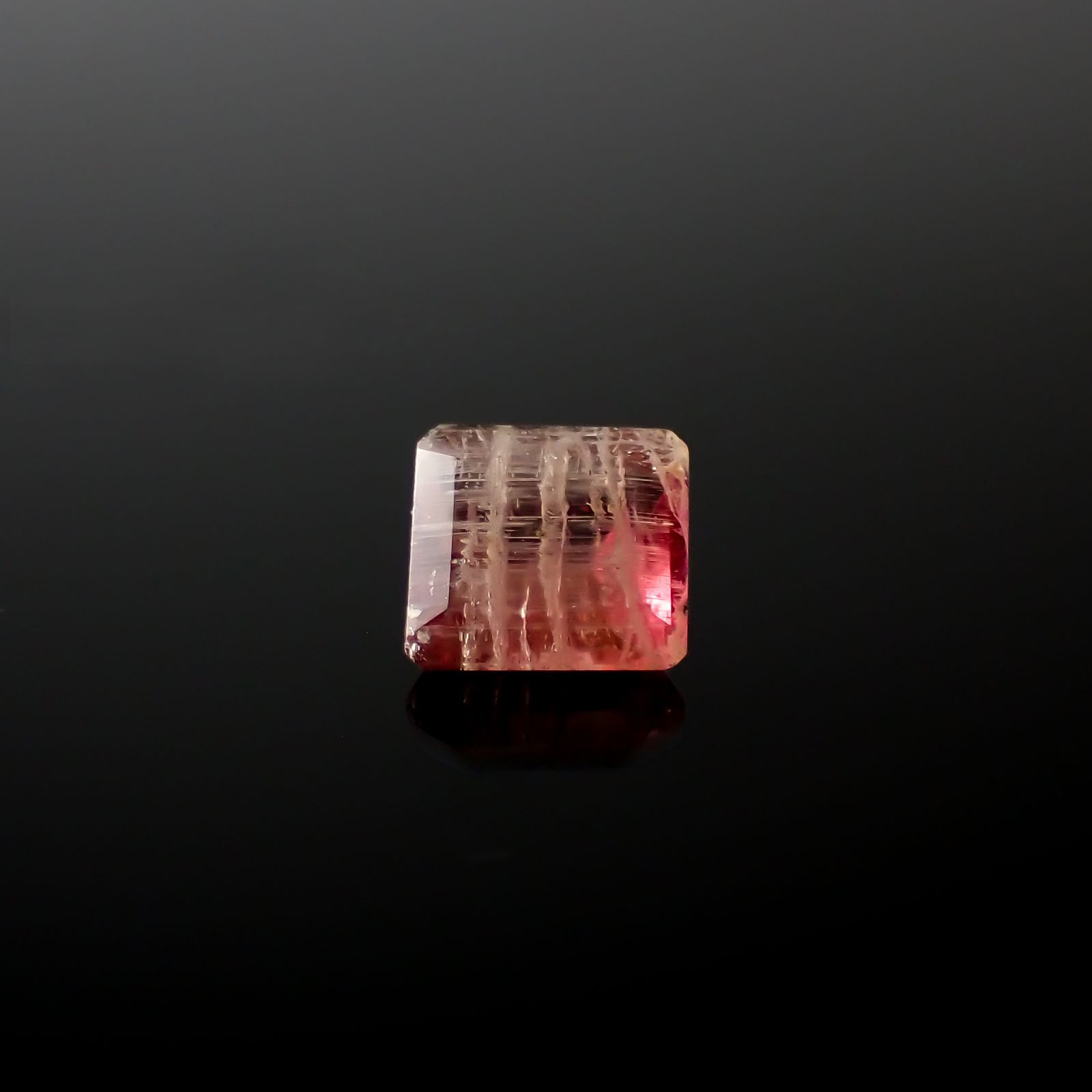 ゼブラトルマリン ブラジル産 1.70ct[240427083]7.2x6.8mm前後