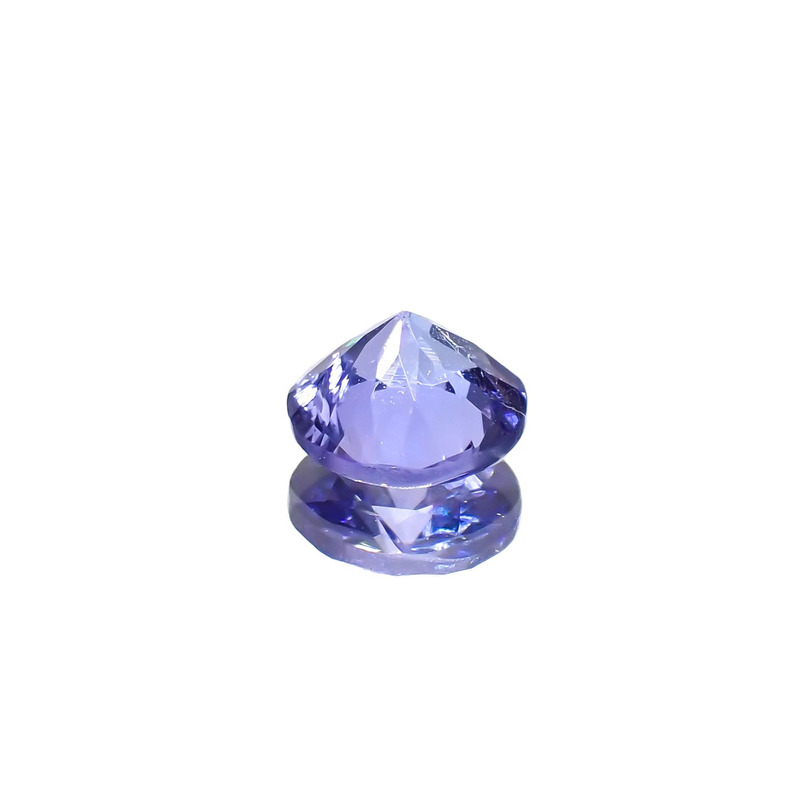 タンザナイト(宝石名タンザナイト)タンザニア産 0.67ct 識別済[240627884]5.5x5.5mm前後