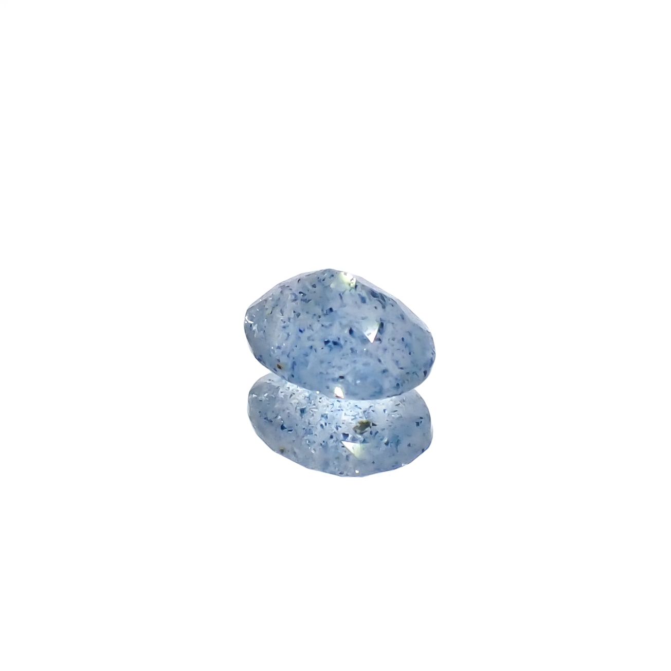 ラズライトインクォーツ アフガニスタン産 0.69ct[240125838]6.6x5.1mm前後