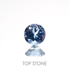 サンタマリアアクアマリン(宝石名アクアマリン)ブラジル産 0.22ct 識別済[220114678]4x4mm前後