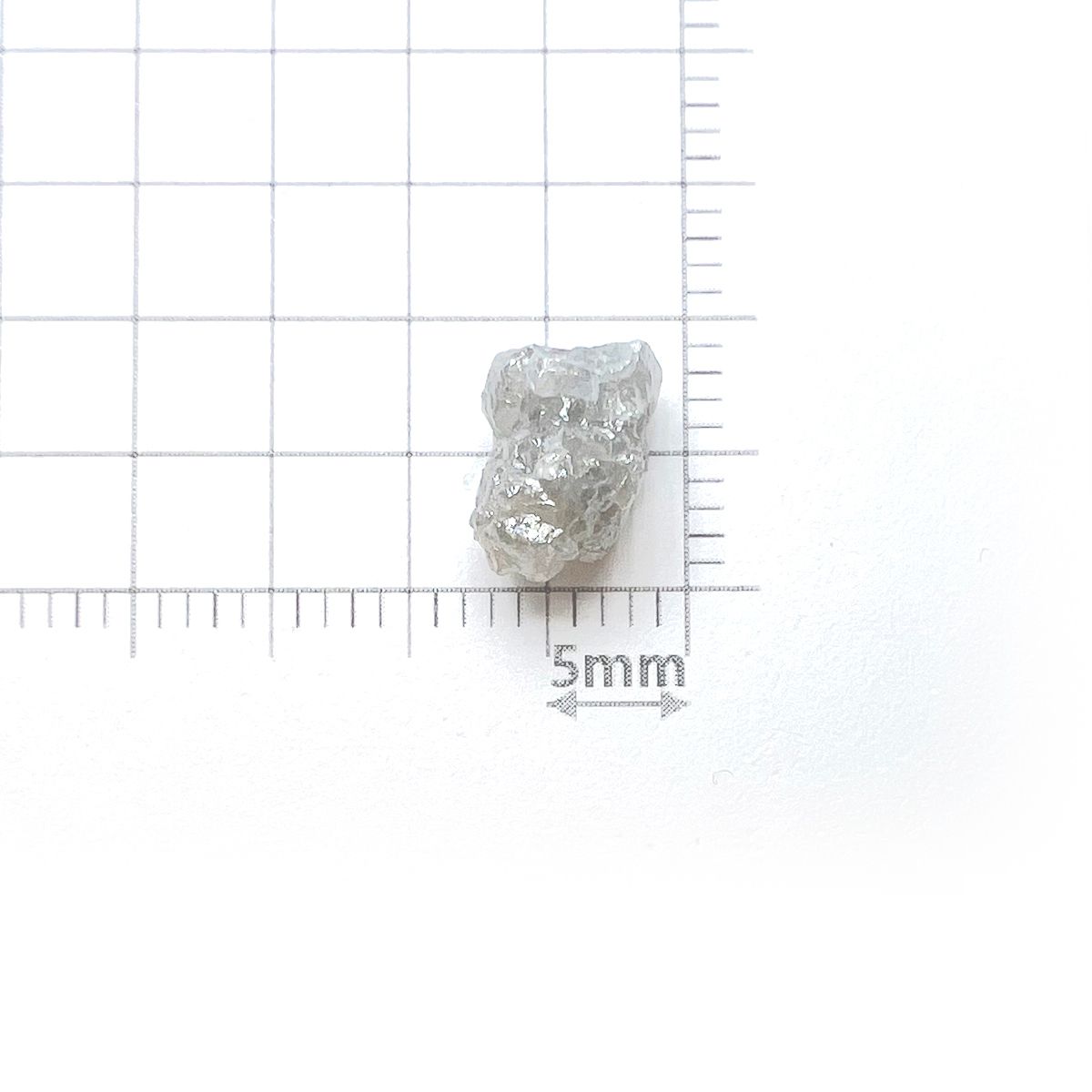ダイヤモンド 原石 2.45ct[230923344]9.5x6.2mm前後