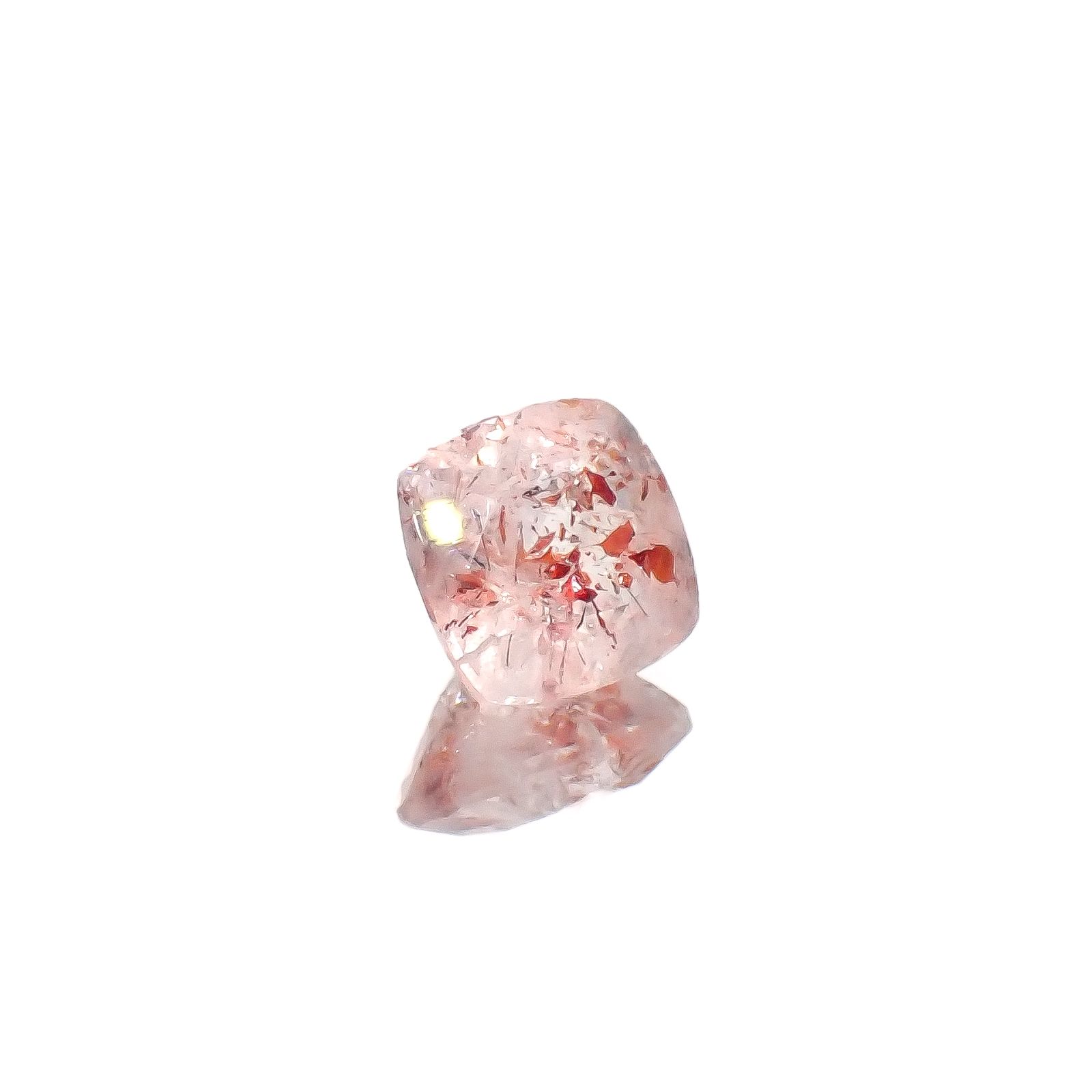 ファイヤークォーツ ナイジェリア産 2.59ct[240326714]8.5x8.5mm前後