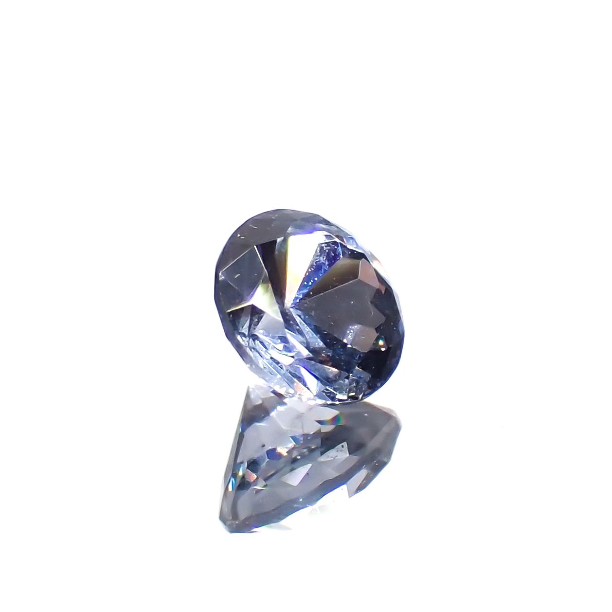 グレイッシュブルースピネル(宝石名スピネル)ビルマ/マダガスカル産 0.31ct[230722676]4.1x4mm前後