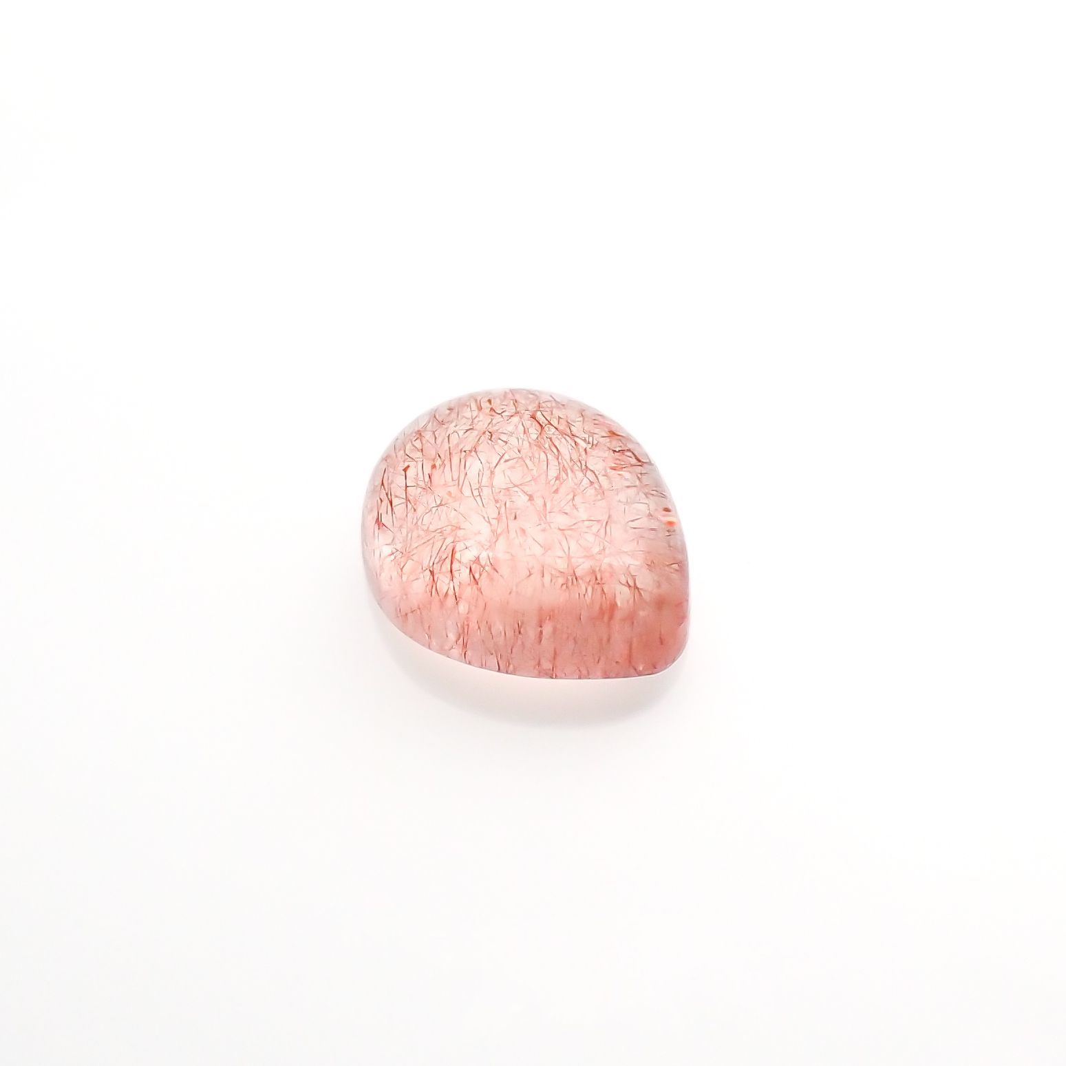 ストロベリークォーツ カザフスタン産 1.24ct[220616689]8x6.7mm前後