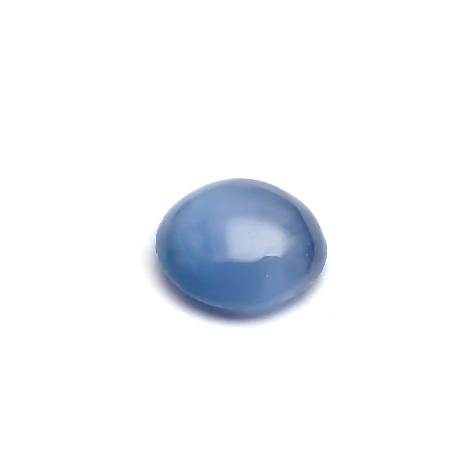 アパタイトキャッツアイ(宝石名ブルー アパタイト・キャッツアイ)マダガスカル産 1.310ct ソ付(彩珠)[231023941]7.3x7.2mm前後