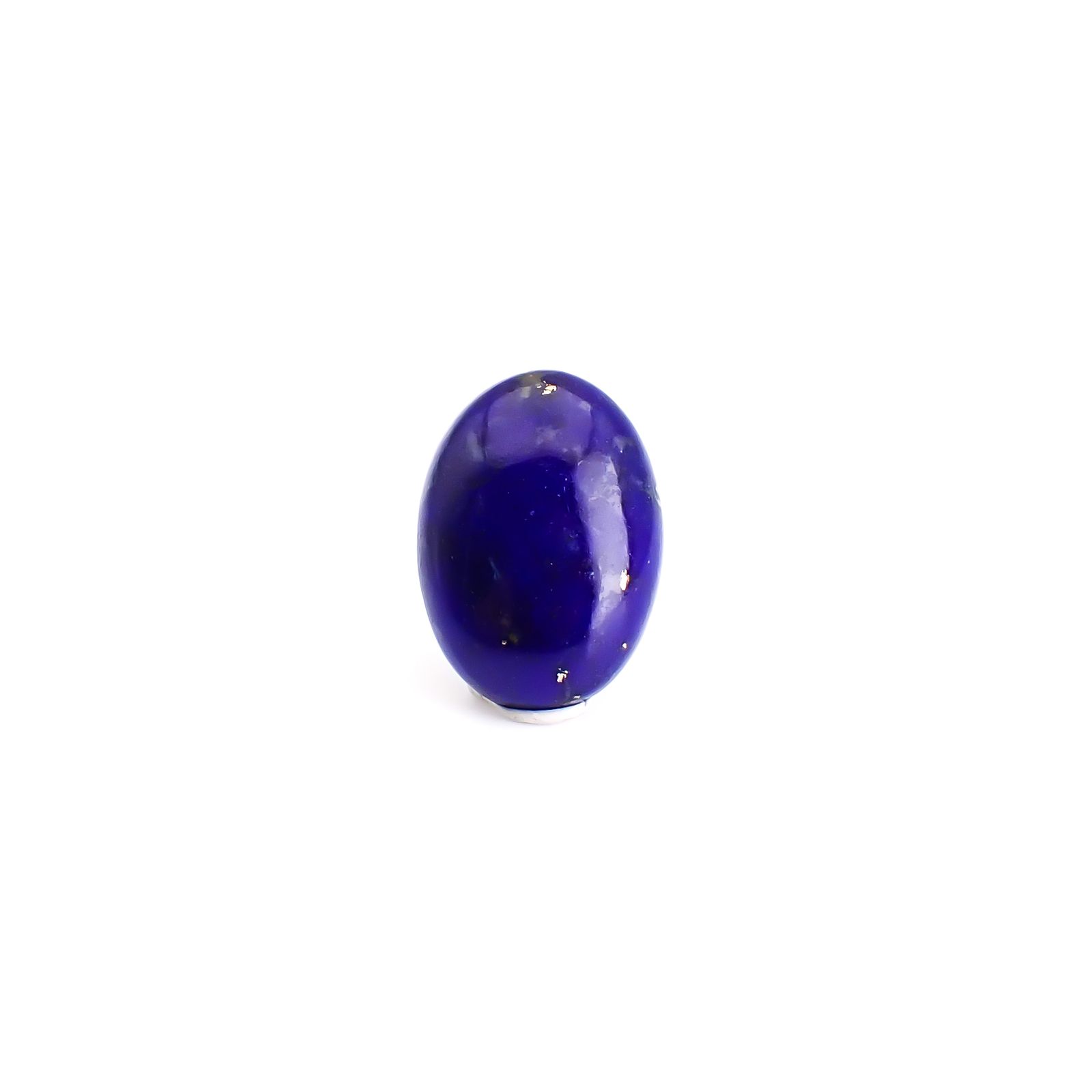 ラピスラズリ アフガニスタン産 9.01ct / 18.1x13.2mm前後 [260832888]