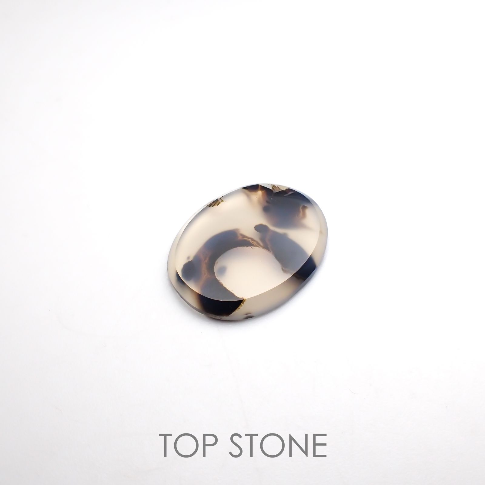 モンタナアゲート アメリカ・モンタナ州産 9.08ct[220716773]20.8x16.8mm前後