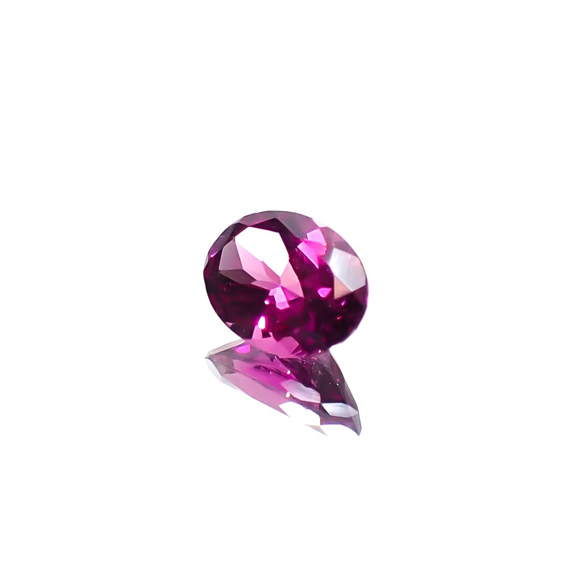 グレープガーネット ブラジル産 0.87ct [241229635]7x5mm前後