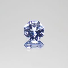 ◇オクタゴンカット◇サファイアSA(宝石名サファイア) マダガスカル産 0.38ct 識別済[210611058]4.1×4mm前後