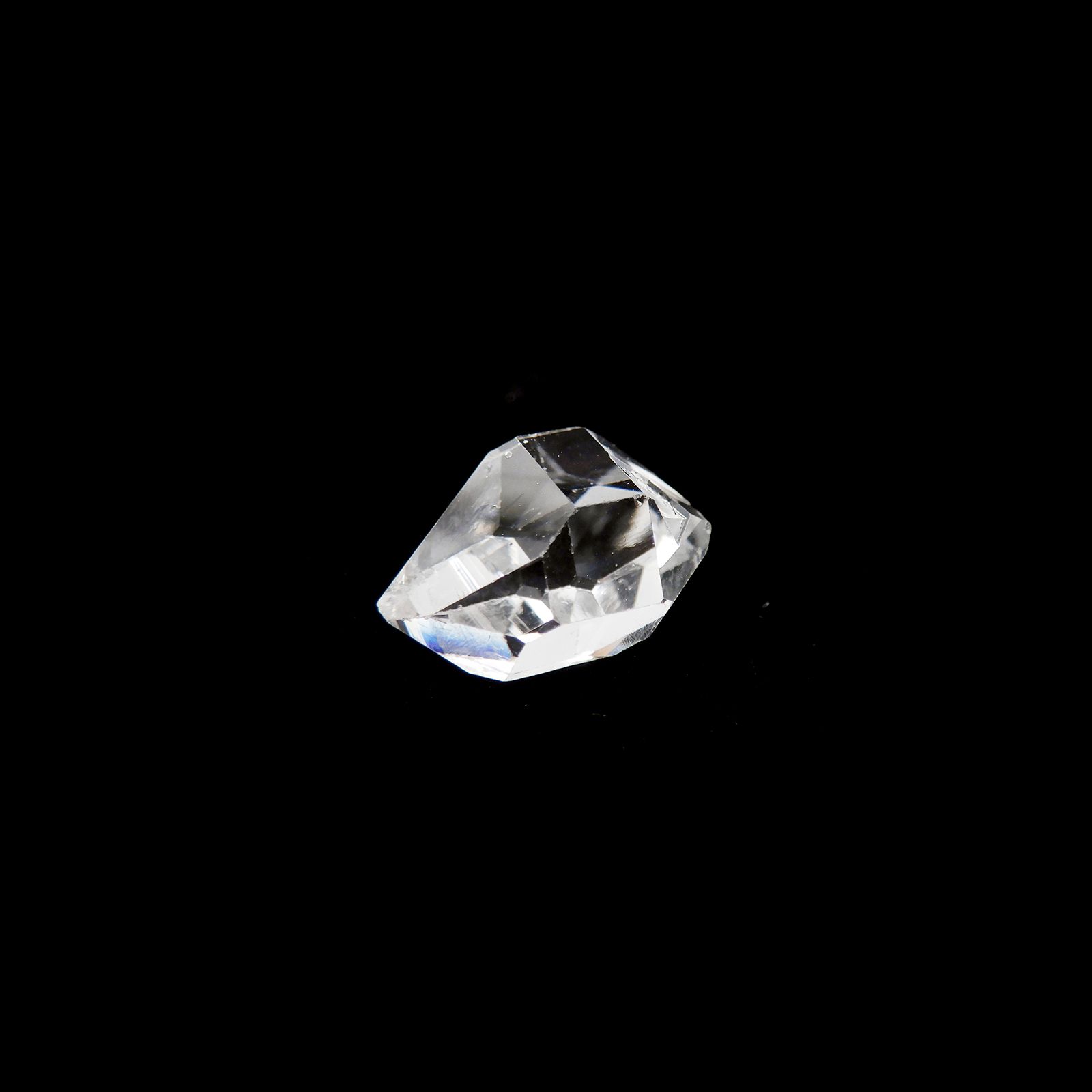 ハーキマーダイヤモンド 原石 アメリカ・ニューヨーク州産 4.95ct[240125365]12.7x9.5mm前後