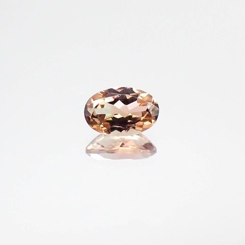 バイカラートルマリン(宝石名バイカラー・トルマリン)ブラジル産 0.44ct 識別済[231023864]5.9x4.1mm前後