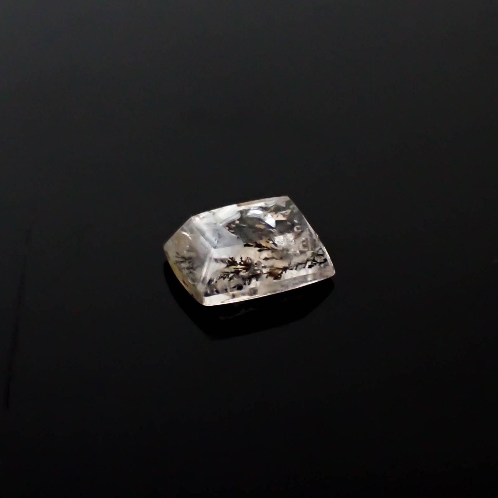 デンドリチッククォーツ ブラジル産 2.08ct [250330084]9.3x6.6mm前後