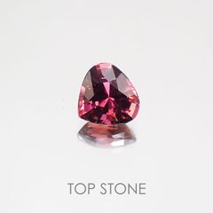 ピンクトルマリン パパラチャカラー ルワンダ産 ルース 1.09ct[21029981]6.7×7.1mm前後