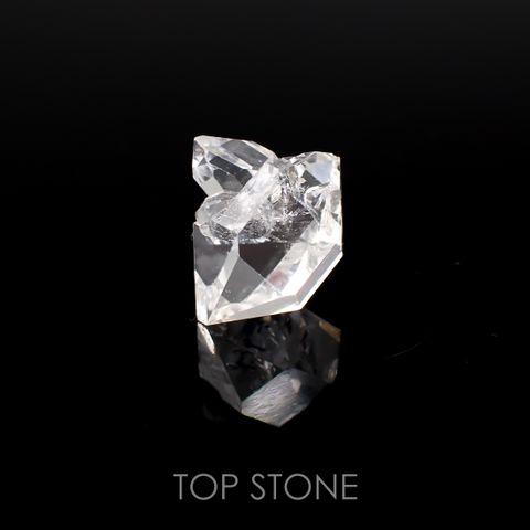 ハーキマーダイヤモンド 原石 アメリカ・ニューヨーク州産 3.97ct[220817376]12.1x10.5mm前後