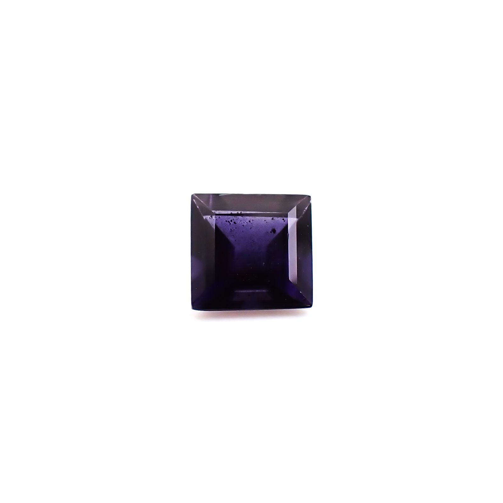 アイオライトサンストーン インド/ブラジル産 0.89ct / 5.9x5.9mm前後 [260932636]