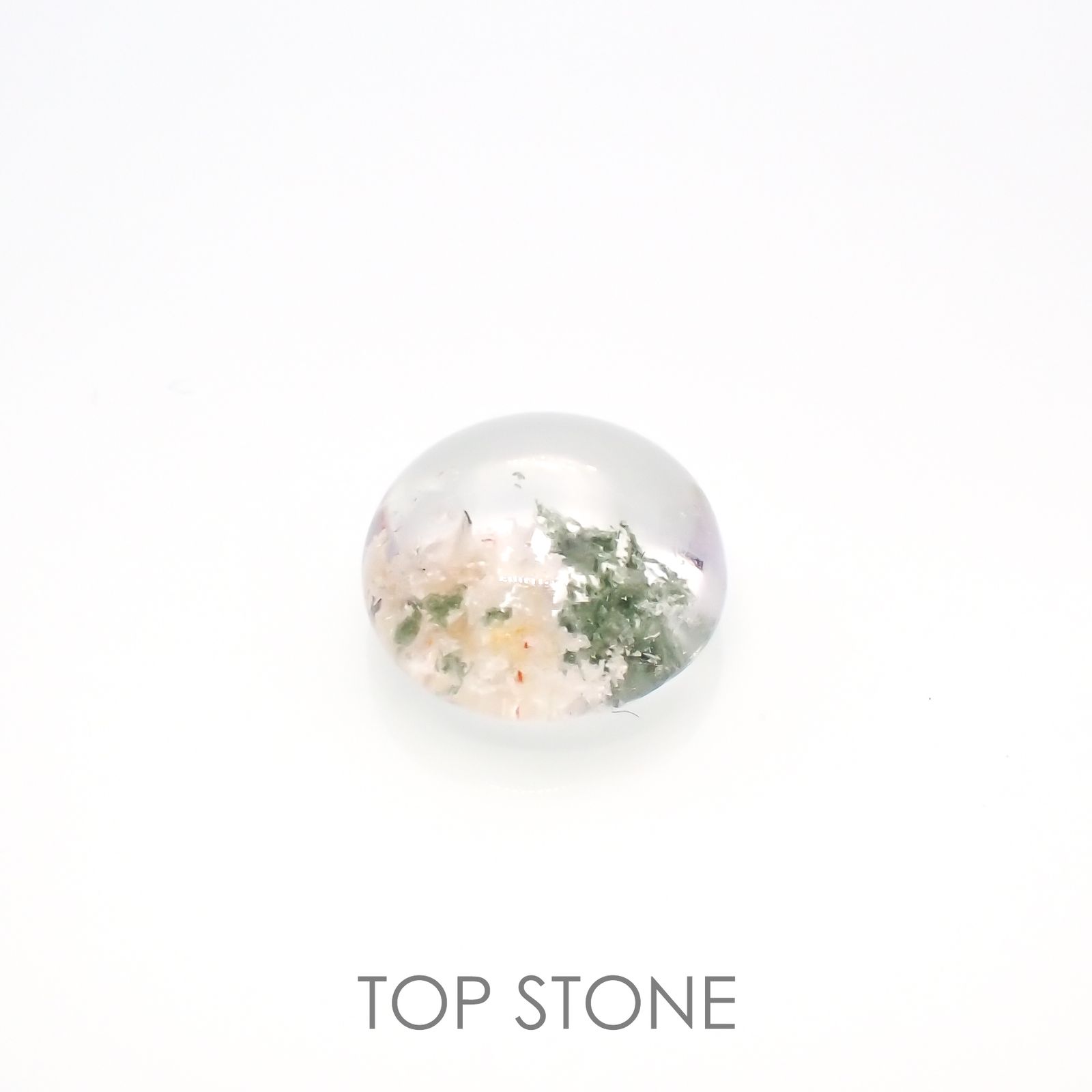 ガーデンクォーツ ブラジル産 6.71ct[220115325]12.3x12.2mm前後