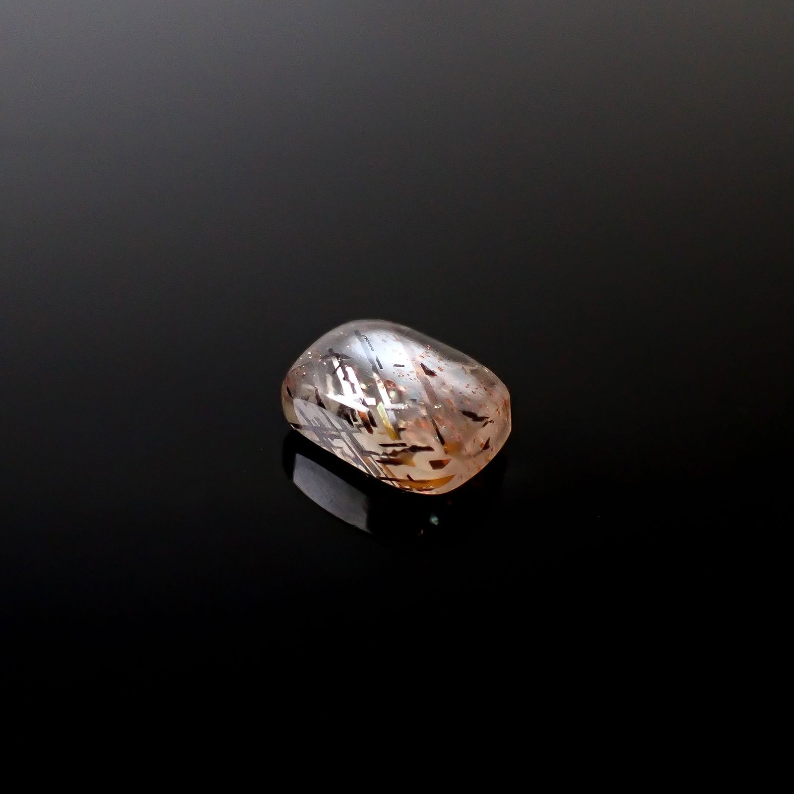 レインボーラティスサンストーン オーストラリア産 3.00ct [250730690]9.6x6.9mm前後
