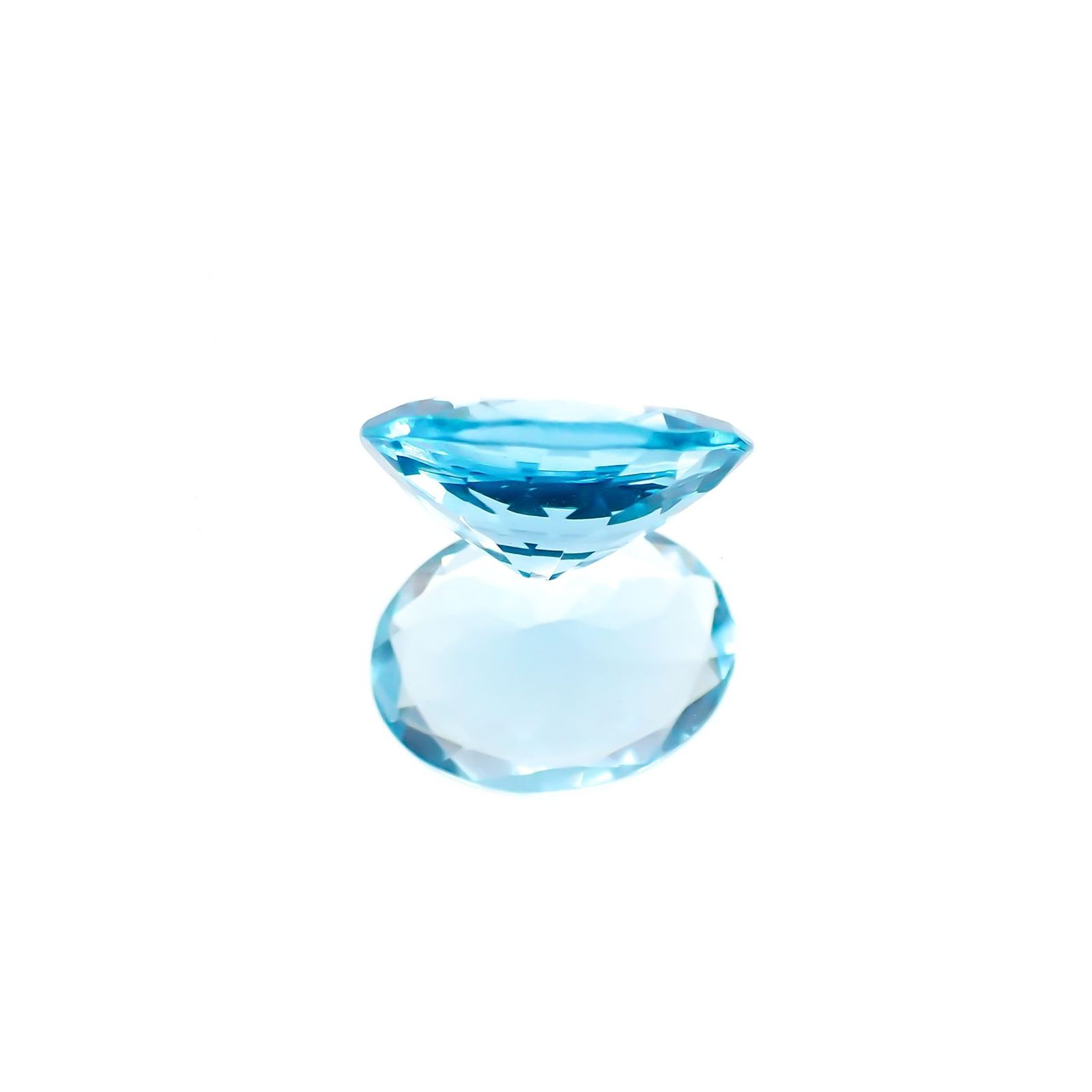 アパタイト(宝石名アパタイト)ブラジル産 識別済 1.61ct / 9x6.8mm前後 [251023189]