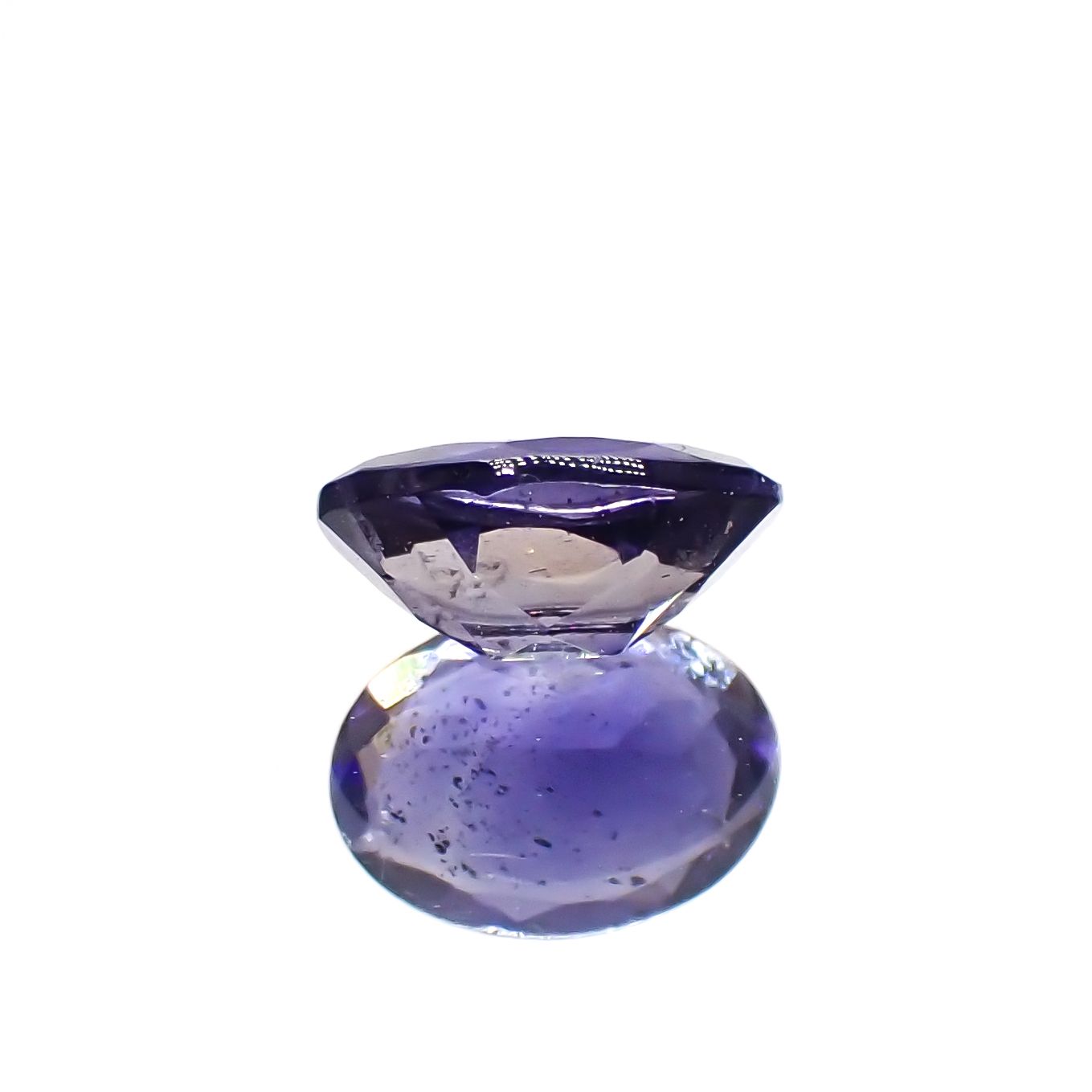 アイオライトサンストーン インド/ブラジル産 0.63ct[230923337]7x5.1mm前後