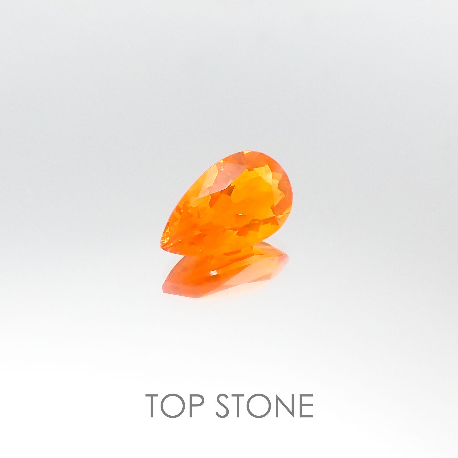 ファイヤーオパール メキシコ産 ルース 1.32ct[20085091]11.2×6.5mm前後