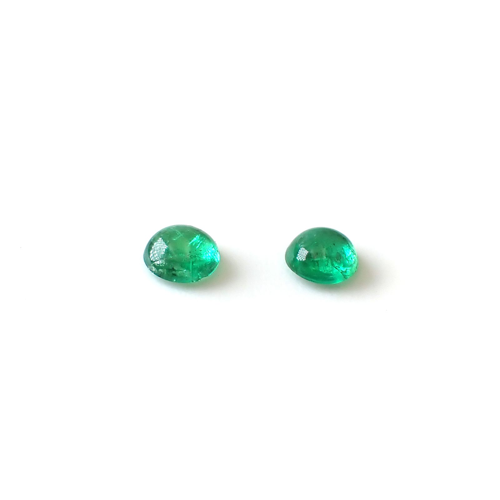 ◇ペアセット◇エメラルド コロンビア産 0.33ct(2pcs合計) [250430241]3.7x3.7mm前後