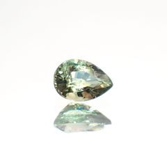 グリーンクリソベリル(宝石名クリソベリル)スリランカ/マダガスカル産 0.28ct 識別済[220114468]4.4x3.3mm前後