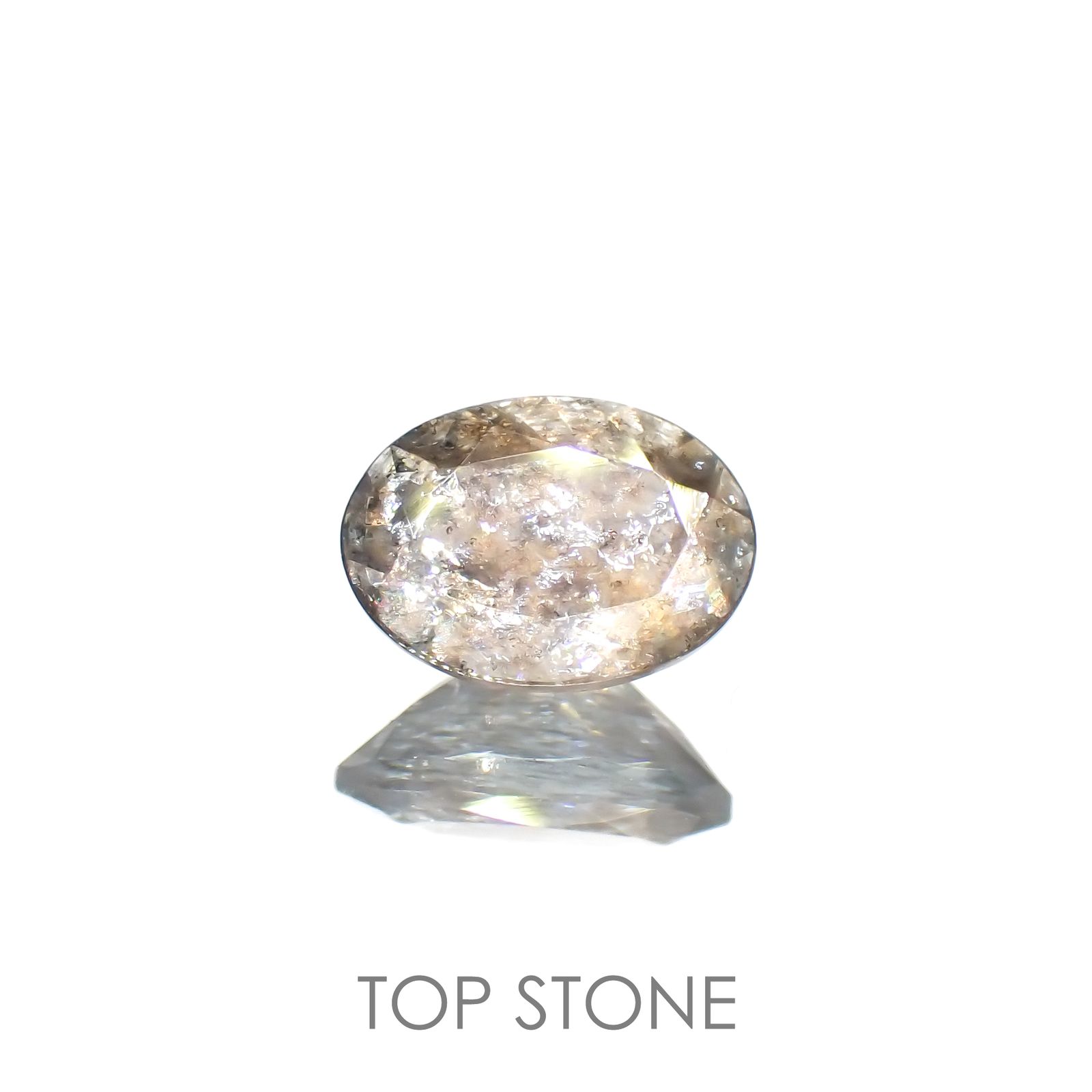 アベンチュリンアクアマリン ナイジェリア産 0.75ct[221018364]7.2x5.2mm前後