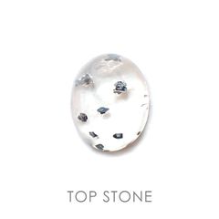 ヘマタイトインクォーツ 中国産 7.07ct[20127988]13.1×10.6mm前後