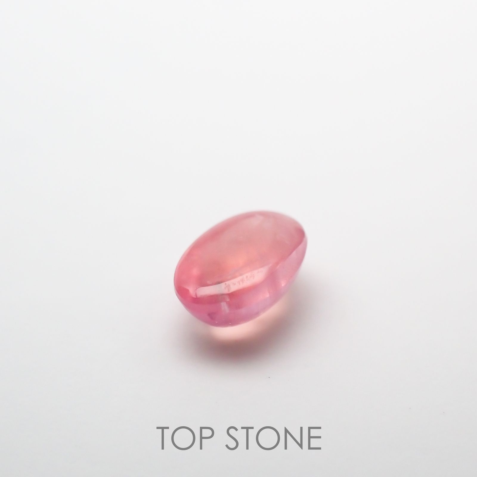 ペツォッタイト(ラズベリル)(宝石名ペツォッタイト) マダガスカル産 0.315ct ソ付(彩珠)[210611140]4.8×3.2mm前後