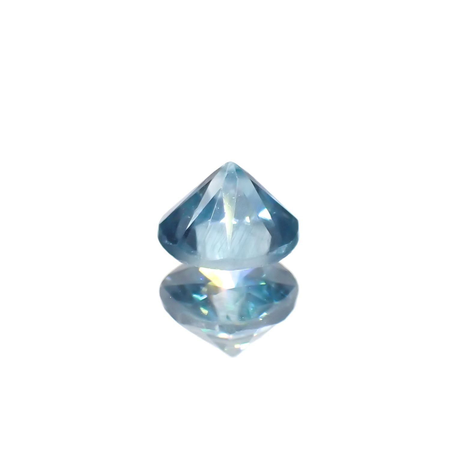 ブルージルコン カンボジア産 0.74ct[230220510]5x4.9mm前後