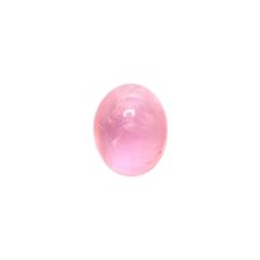 ペツォッタイトキャッツアイ(ラズベリル)(宝石名ペツォッタイト・キャッツアイ) マダガスカル産 0.502ct ソ付(彩珠)[210811973]5.1×4.1mm前後