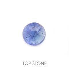 バイカラータンザナイト(宝石名バイカラー・ゾイサイト) タンザニア産 5.43ct 識別済[210812246]10.1×10mm前後