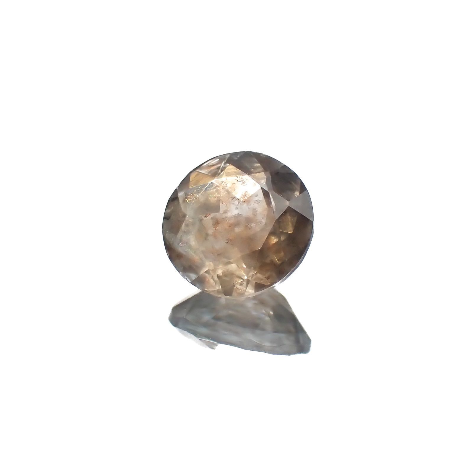アベンチュリンアクアマリン ナイジェリア産 0.64ct[220917716]5.9x5.8mm前後