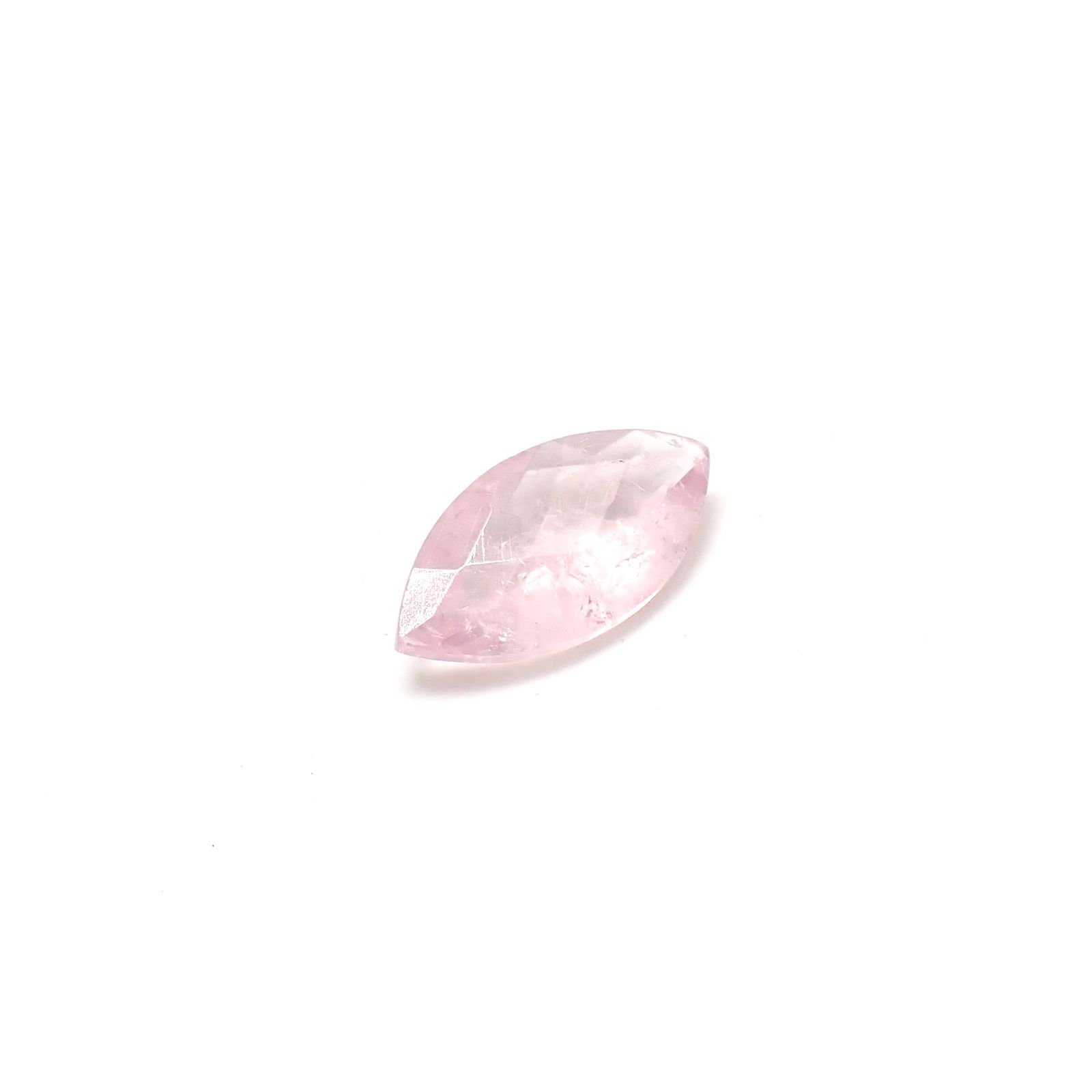 ◇チェッカーカット◇モルガナイト ブラジル産 2.44ct [250730875]14.9x7.4mm前後