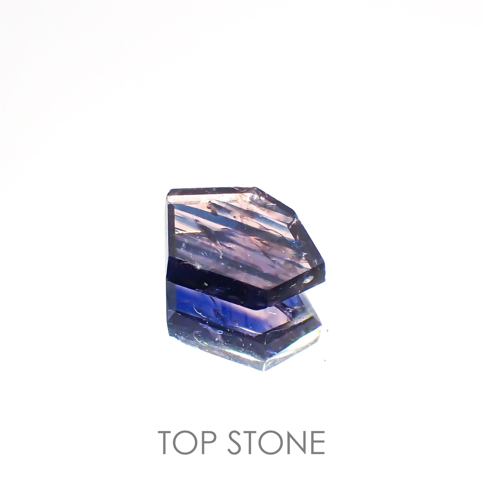 ◇カスタムカット◇ウィンザーサファイア(宝石名サファイア)タンザニア・ウィンザー産 1.27ct 識別済[220115379]8.7x6.1mm前後