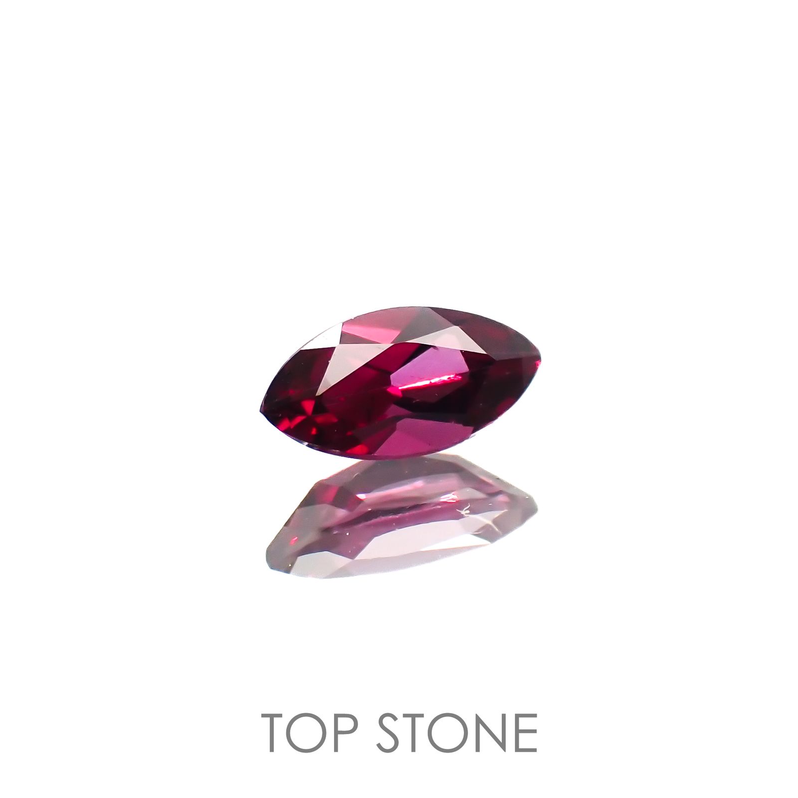 Shop natural 1.93ct 黒がかった赤 パイロープガーネット gems