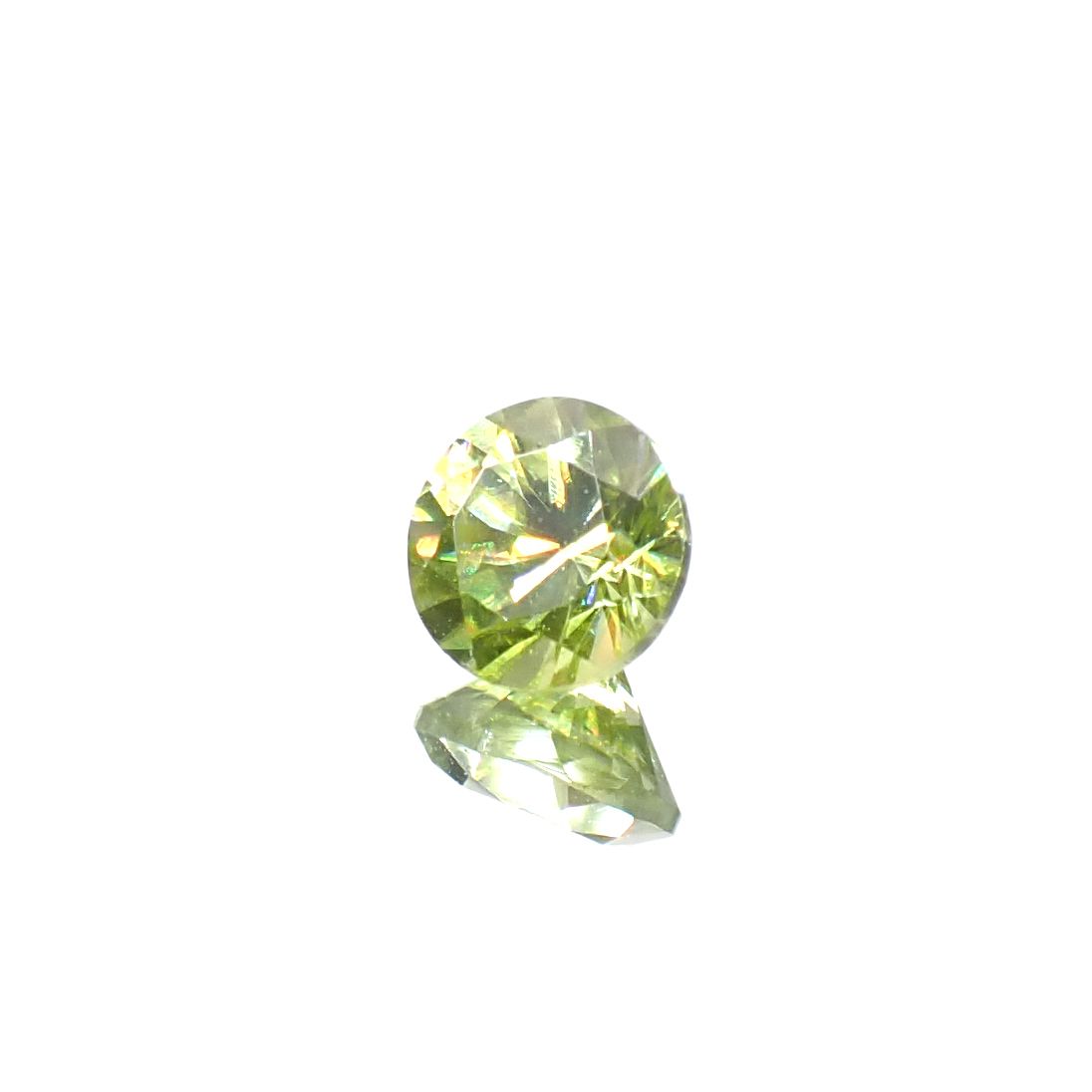 スフェーン(宝石名スフェーン)マダガスカル産 0.60ct 識別済[220817248]5.1x5mm前後