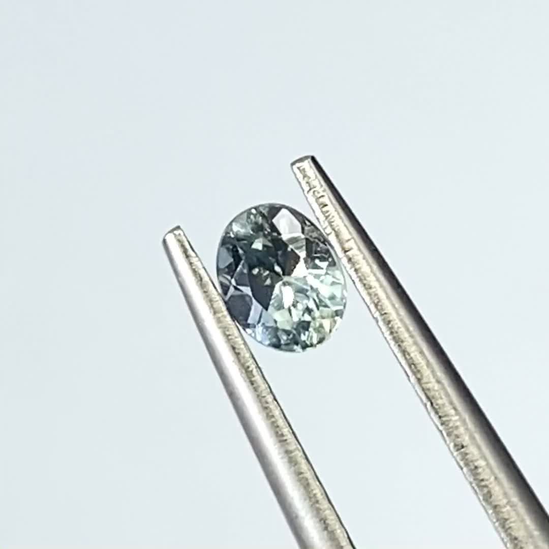 専用JQ164☆高級モンタナサファイア0.72ct D pt ヘッド GIA鑑付