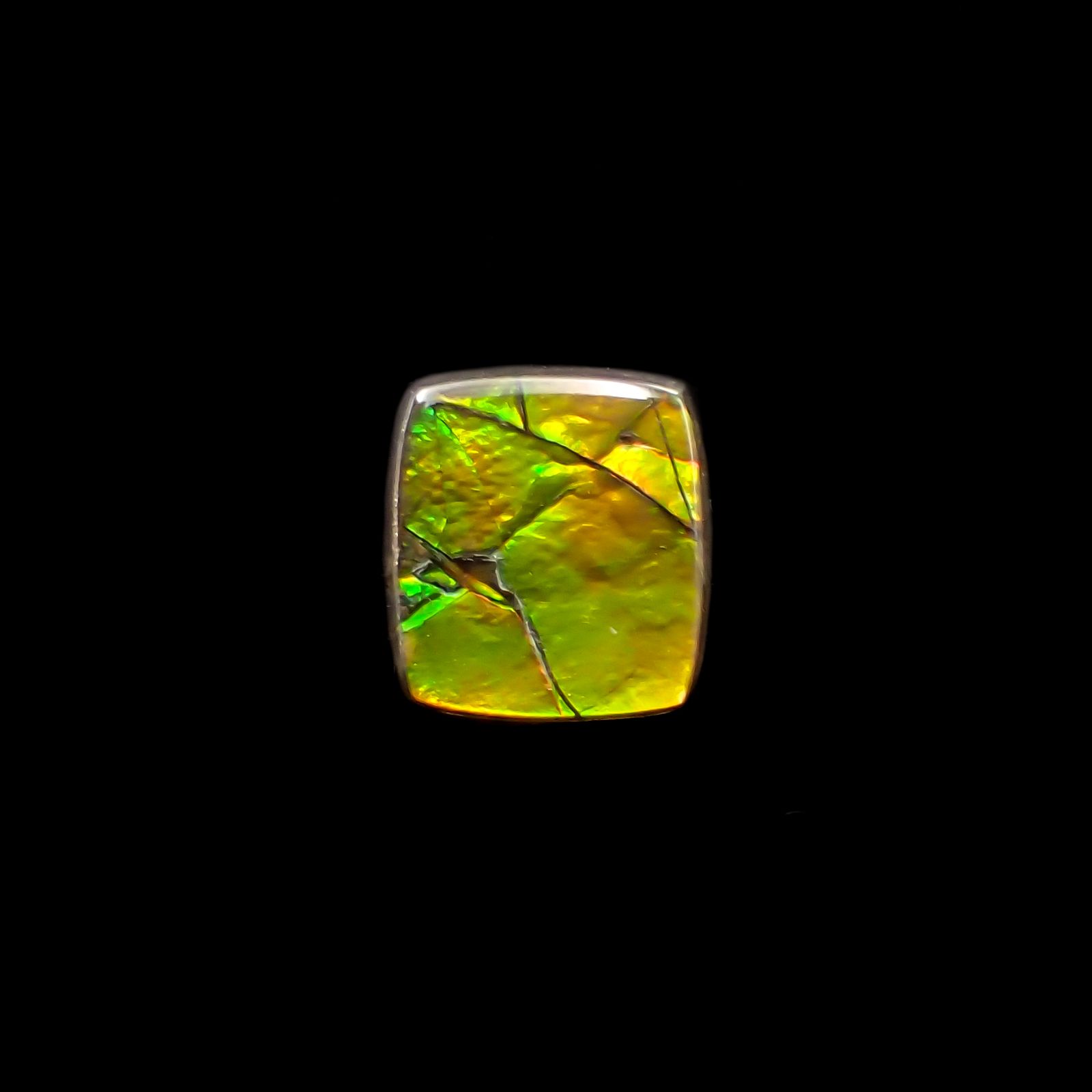 アンモライト トリプレット カナダ産 2.74ct[230823108]9x8mm前後