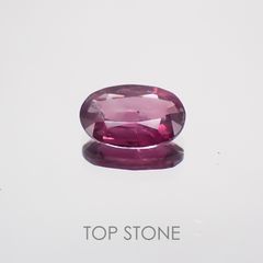 パープルサファイア(宝石名パープル・サファイア) カシミール産 0.895ct ソ付(彩珠)[210310238]7.8×5.6mm前後