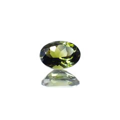 バイカラートルマリン(宝石名トルマリン) ブラジル/アフリカ産 0.89ct 識別済[211013564]7.2×5.2mm前後